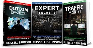 Russell brunson best books - The secrets trilogy 